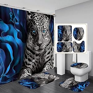 Leopard Shower Curtain