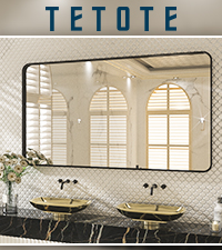 metal framed mirror