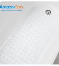 big clear bathtub mat