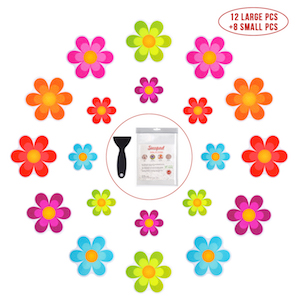 Colorful Shower Stickers