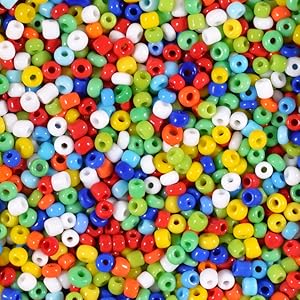 colorful beads