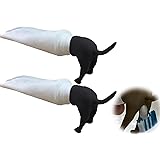 2pcs Pooping Dog Butt Toothpaste Topper,Pooping Toothpaste Cap, 2023 Newest Funny Creative Toothpaste Topper, Toothpaste Sque