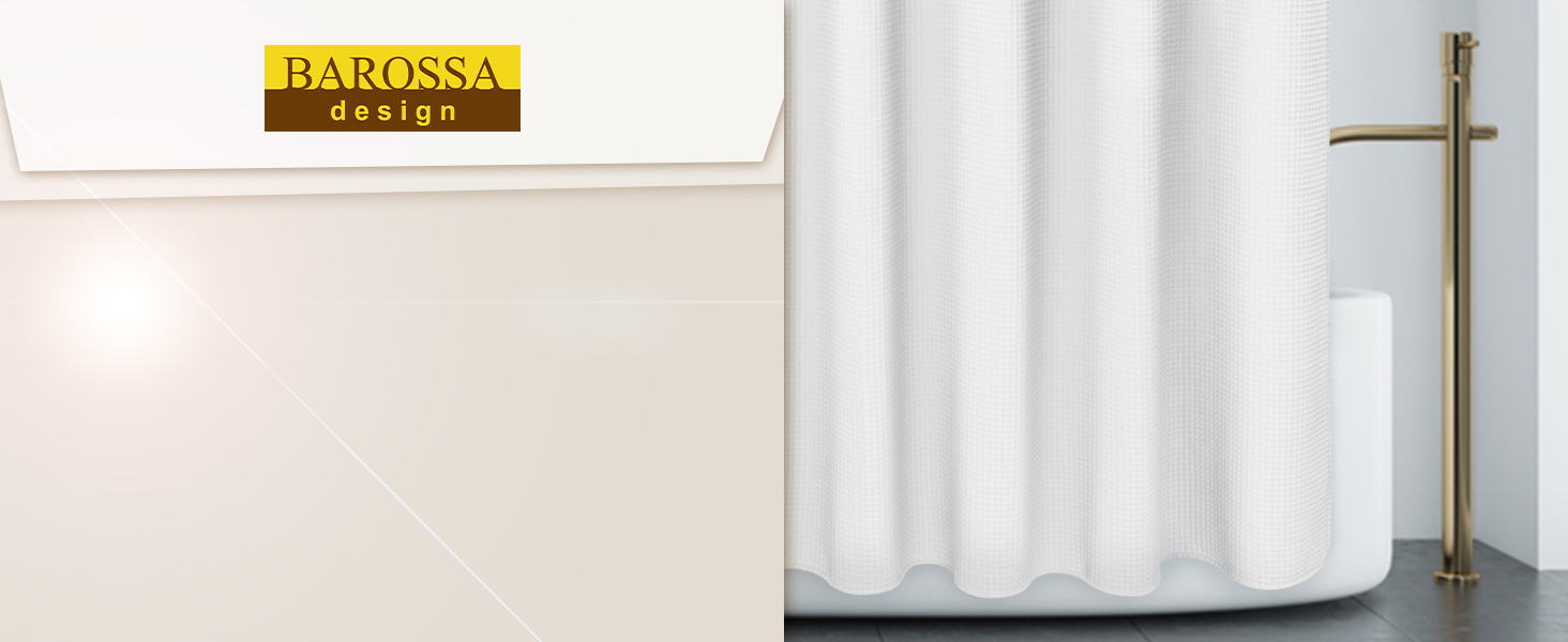HONEYCOMB SHOWER CURTAIN