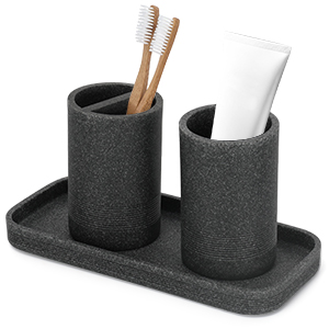 zccz toothbrush holder set qtip holder bathroom set bathroom decor sets accessories