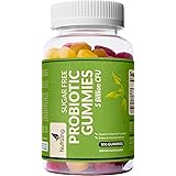 NutriZing Probiotic Gummies for Women & Men - Immune Support and Gut Health Supplement - Delicious Fruit Flavored Chewable Gu