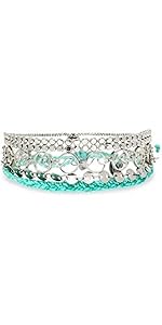 Pura Vida Silver Swells Style bracelet pack