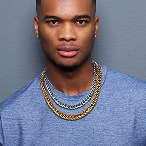 silver chain for men