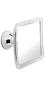 Fogless Shower Mirror with Upgraded Suction Cup