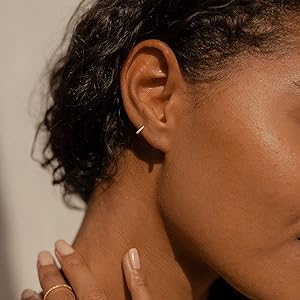 cartilage hoop earring