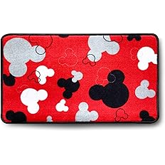 Mickey Mouse Rugs - Bathroom Rug, Non-Slip Mickey Cartoon Kitchen Mat, Cute Cartoon Rug Indoor Entrance Doormat for Boys Girl