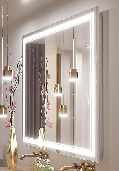 bathroom mirror with lights