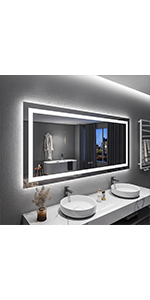 60x36 LED Bathroom Mirror