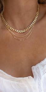 gold necklace for women
