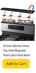 Silicone Stove Top Shelf