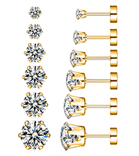 flat back earrings