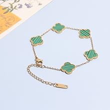 lucky clover bracelet