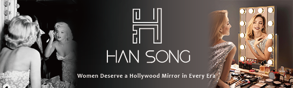 hansong hollywood vanity mirror