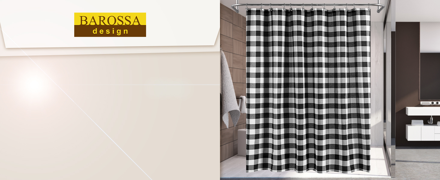 buffalo shower curtain