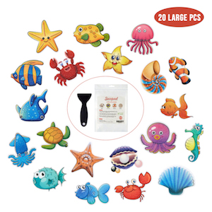 Sea Creature Shower Stickers